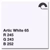 Fondo de papel sin costuras Arctic White 1,35 x 11 m