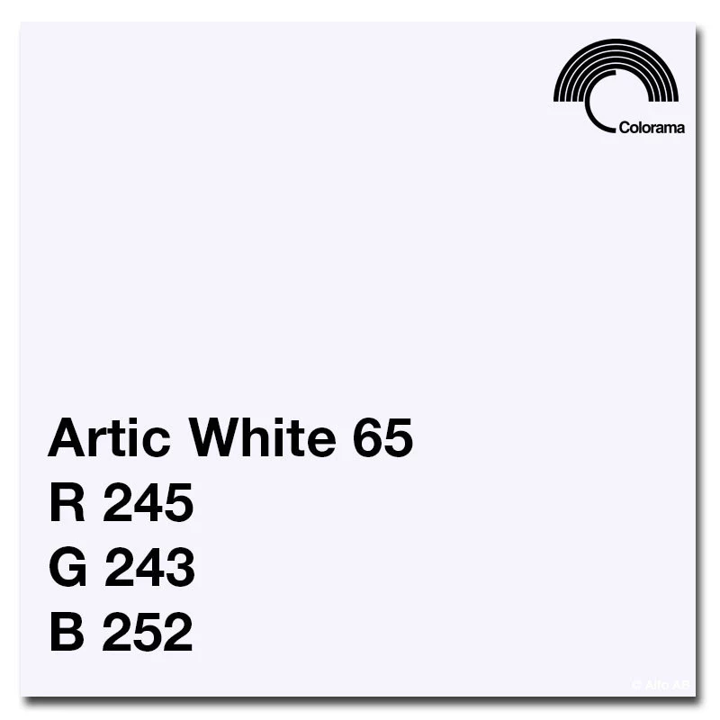 Fondo de papel sin costuras Arctic White 1,35 x 11 m