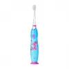 Cepillo de dientes eléctrico sónico infantil BRUSH-BABY Kidz para niños a partir de 3 años Flamingo