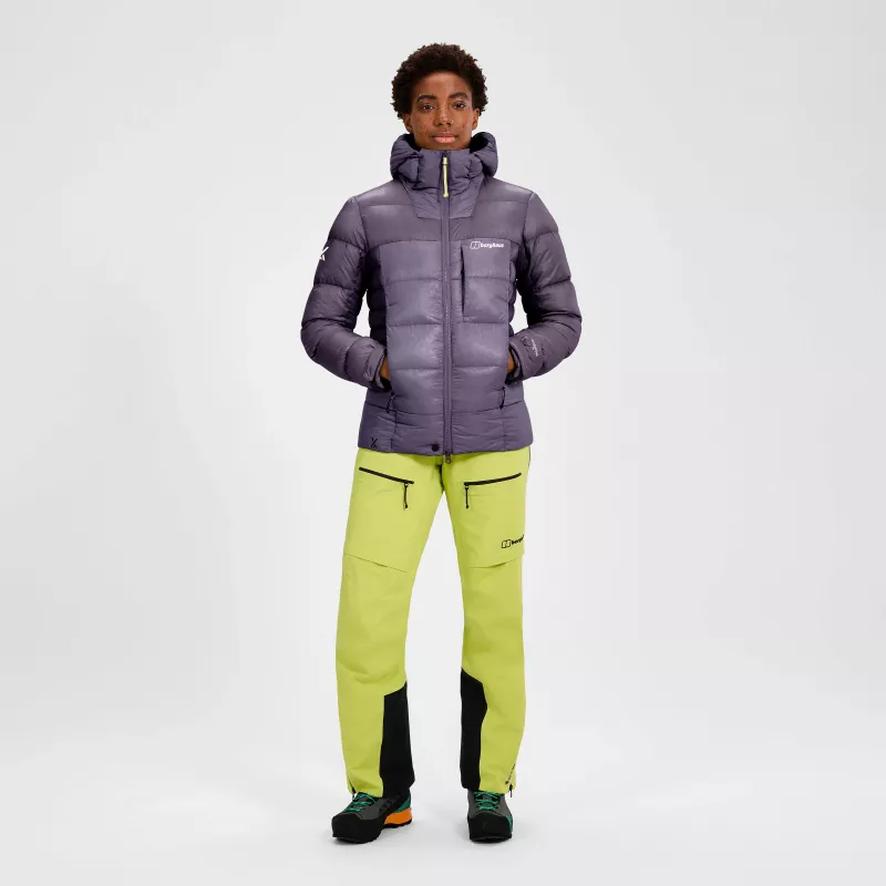 Berghaus MTN Arete Ultra Down Hoody mujer - Purple Planet, talla M