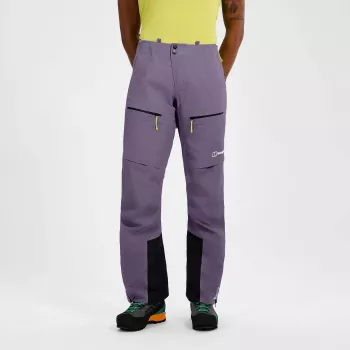 Berghaus Extrem Vanguard GTX Pant pantalón de montaña hardshell mujer - Planet Purple, talla L