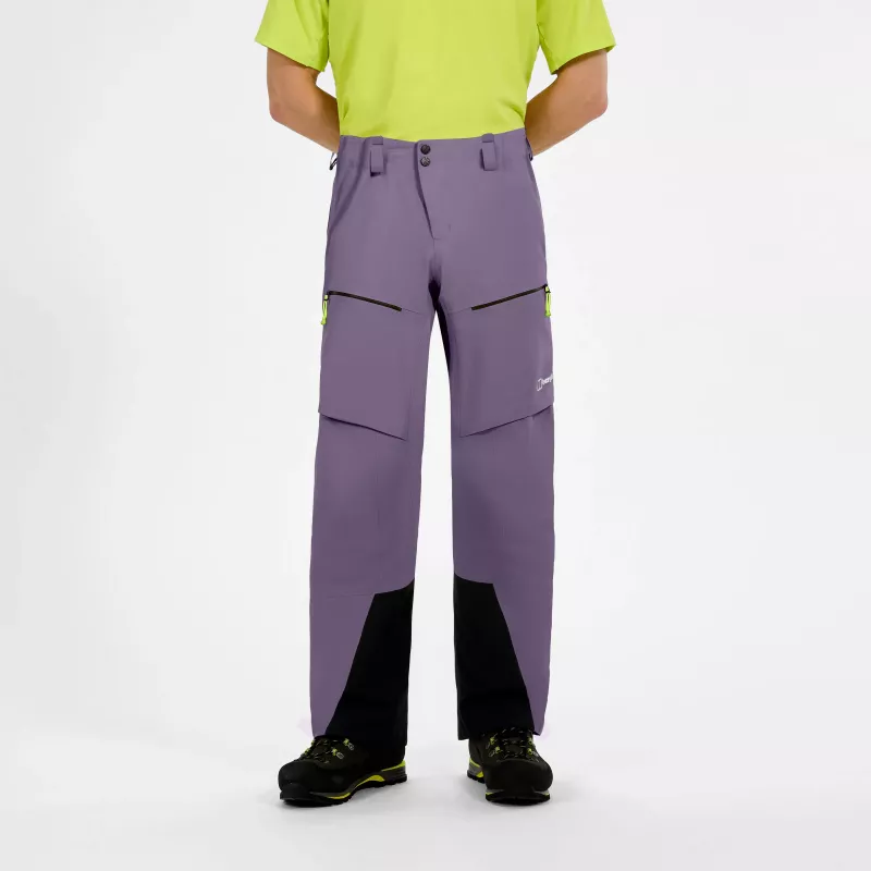 Berghaus Extrem Vanguard GTX Pant pantalón impermeable hombre - Purple Planet, talla M