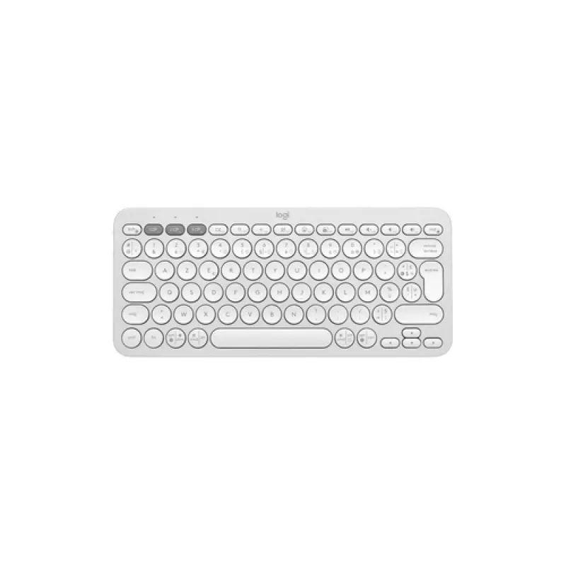 Logitech Pebble Keys 2 K380s teclado inalámbrico, Tonal White