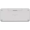 Logitech Pebble Keys 2 K380s teclado inalámbrico, Tonal White