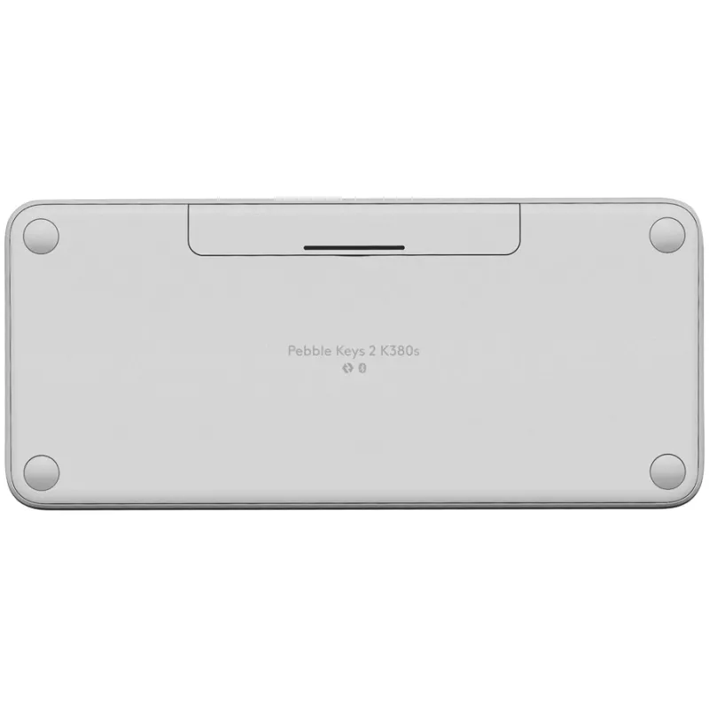 Logitech Pebble Keys 2 K380s teclado inalámbrico, Tonal White