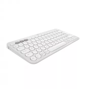 Logitech Pebble Keys 2 K380s teclado inalámbrico, Tonal White