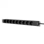 CAYMON PSR109G/B Regleta de enchufes de 19