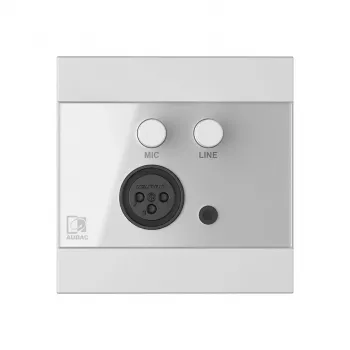 AUDAC WP205/W Placa de pared / tapa de interruptor blanca