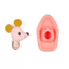 Lilliputiens juguete de baño barco con Nina la Ratona de peluche 6m+