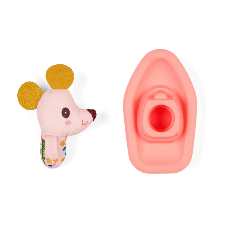 Lilliputiens juguete de baño barco con Nina la Ratona de peluche 6m+