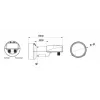 Inverto convertidor LNB de banda ancha 2 salidas 10,7-12,75 GHz