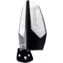 Motorline MP105 luz de advertencia blanca LED 12-230V con soporte