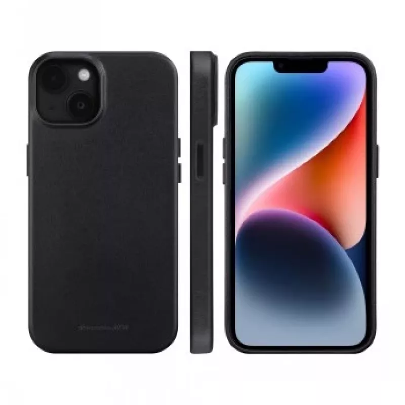 Funda trasera con MagSafe DBRAMANTE 1928 Roskilde para iPhone 14 - Negra