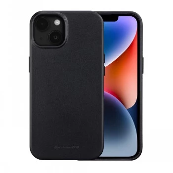 Funda trasera con MagSafe DBRAMANTE 1928 Roskilde para iPhone 14 - Negra