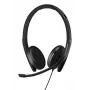 Headset con cable EPOS SENNHEISER ADAPT 165 USB II, USB-A + 3,5 mm, on-ear, Negro