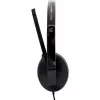 Headset on-ear con cable Sennheiser ADAPT 100 con micrófono con cancelación de ruido, USB-A, Negro