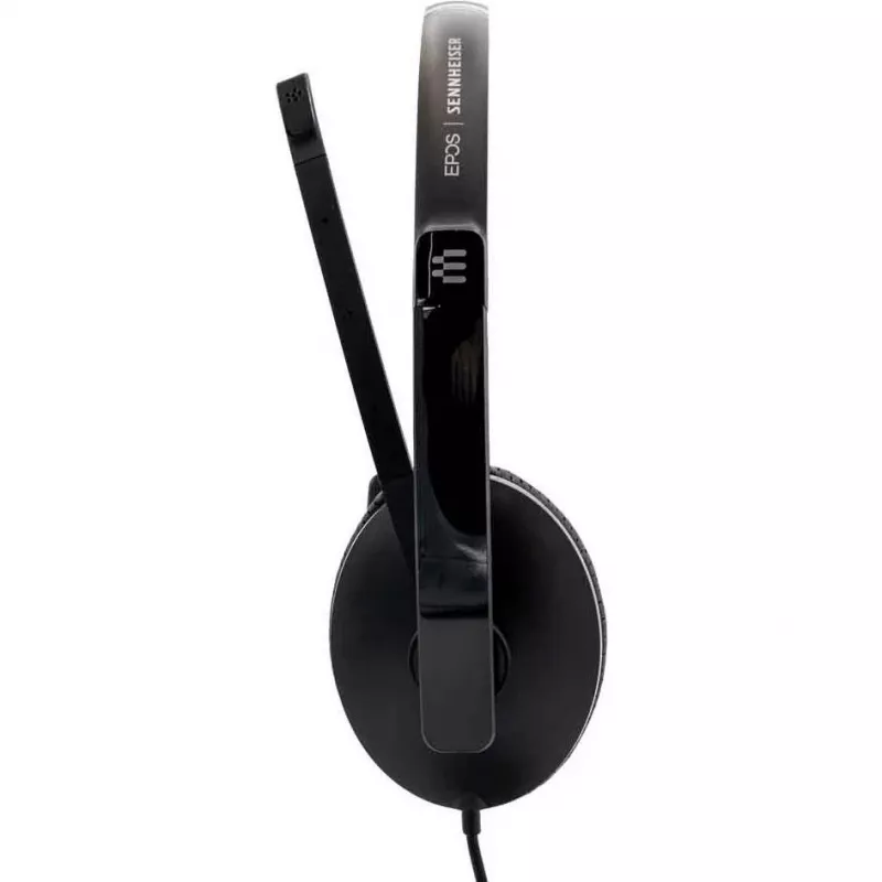 Headset on-ear con cable Sennheiser ADAPT 100 con micrófono con cancelación de ruido, USB-A, Negro