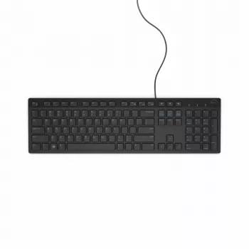 DELL KB216 teclado con cable alemán negro