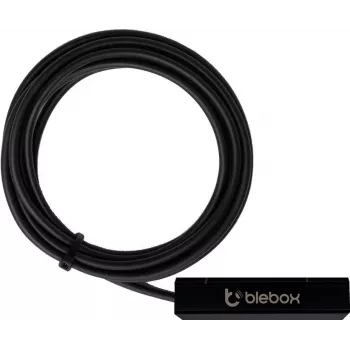 BleBox openSensor Black 2m - Sensor de contacto magnético, Wi-Fi, 12-24V DC