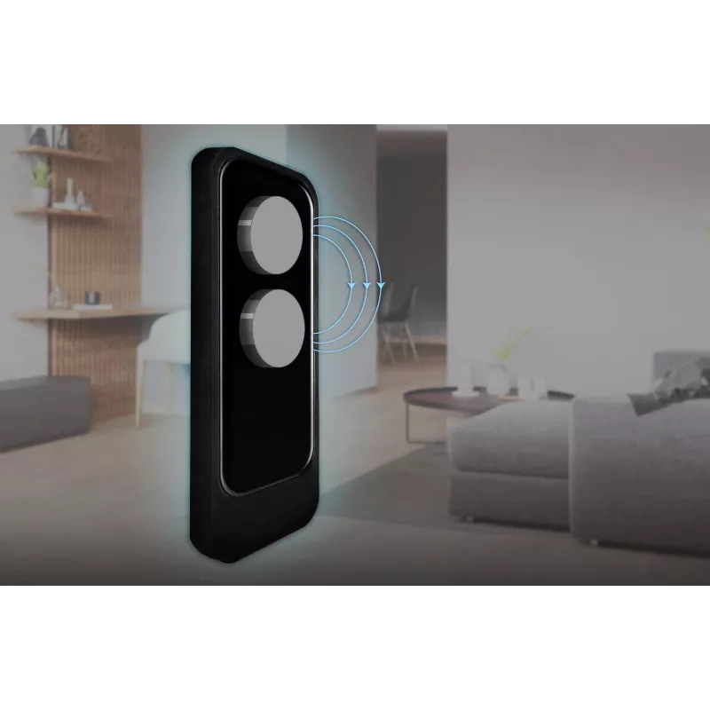 BleBox twinMagnet Black - Accesorio para sensor inteligente de apertura de puerta/ventana