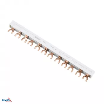 SCHELINGER A19-BB-3F canaleta de distribución trifásica tipo-U 10mm² 12 módulos