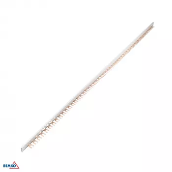 SCHELINGER A19-BBM-1F canaleta de distribución de conexión monofásica tipo U 10mm² 54 módulos 63A gris
