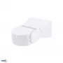 BEMKO detector de movimiento PIR 1200W 180° IP65 blanco