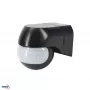 BEMKO sensor de movimiento PIR 800W 180° negro