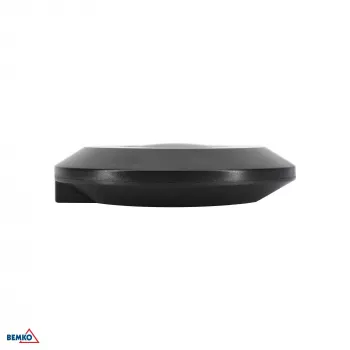 BEMKO Detector de movimiento por microondas 800W 360° IP20 redondo negro