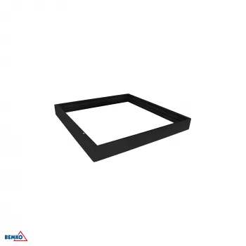 BEMKO ECO Marco de montaje para panel LED 60x60 Negro