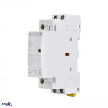 SCHELINGER SC101 Contactor modular 1P 25A 1NO+1NC 230V AC