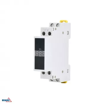 SCHELINGER A16-NV-1F Voltímetro digital 80-500V AC monofásico con pantalla LED para montaje en panel