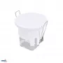 BEMKO Detector de movimiento por microondas 360° IP54 empotrado blanco