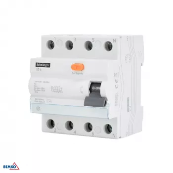 SCHELINGER Interruptor diferencial AC 4P 63A 30mA