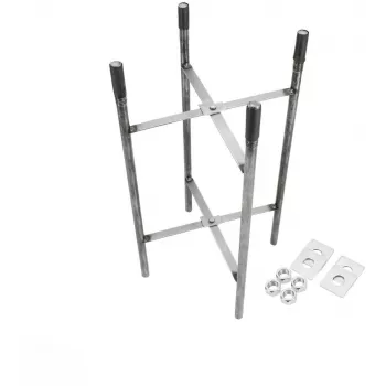 BEMKO Base de cimentación para mástil de luz 160×160 mm