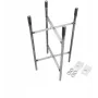 BEMKO Base de cimentación para mástil de luz 160×160 mm