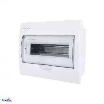 SCHELINGER A80-RDP-IP40-NPE-12P Cuadro de distribución empotrado IP40 bornes 12N+12PE 1x12P