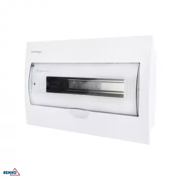 SCHELINGER Cuadro de distribución empotrado IP40 18N+18PE 1x18P