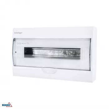 SCHELINGER A80-RDN-IP40-NPE-18P Cuadro de distribución de superficie IP40 18N+18PE 1x18P