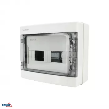 SCHELINGER A80-RHN-IP65-NPE-12P Cuadro de distribución estanco de superficie IP65 12N+12PE 1x12P