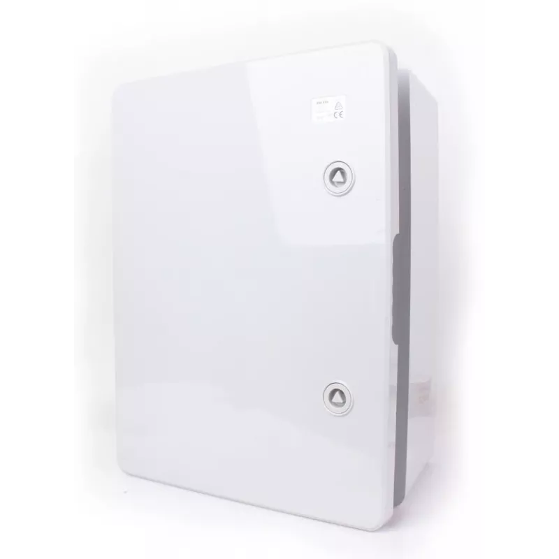 ADELID Caja de distribución eléctrica ABS IP65 300x400x170mm gris claro RAL7035