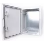 ADELID Caja de distribución eléctrica ABS IP65 300x400x170mm gris claro RAL7035