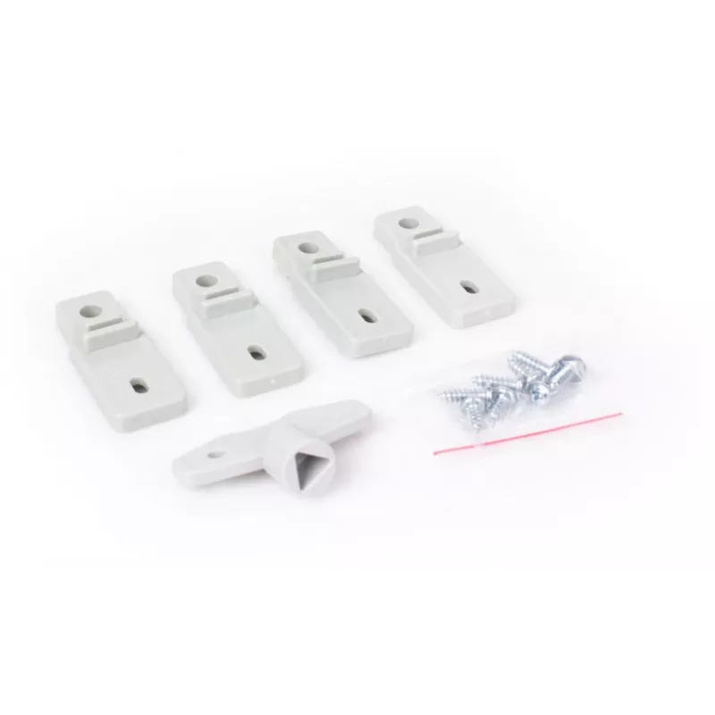 ADELID Caja eléctrica ABS IP65 350x500x190mm gris claro
