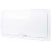 ADELID RM-PT-18P Distribuidor empotrado 18 módulos 2x9 puerta de cristal ahumado transparente