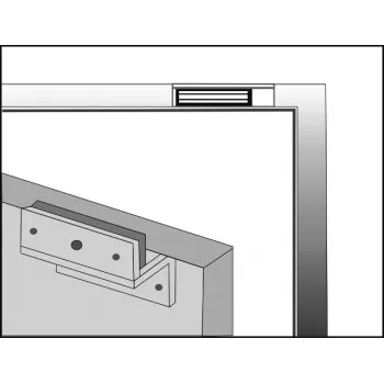 SCOT BK-120Z Soporte de pared 120 mm de distancia acero galvanizado en caliente
