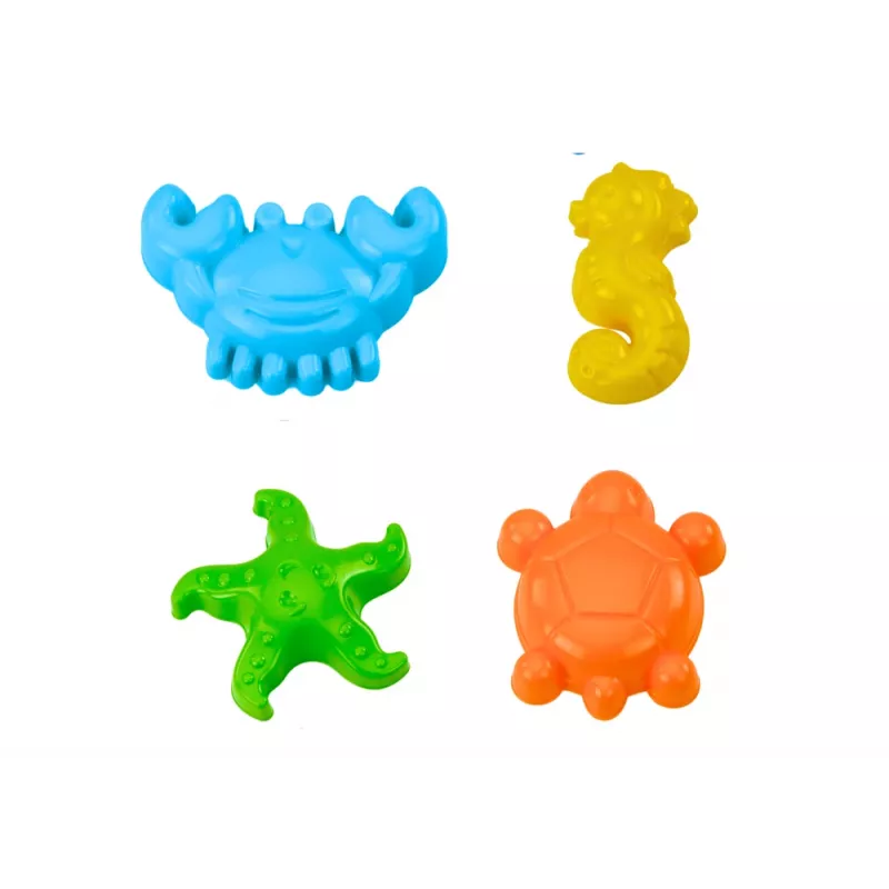 HEMAR Set de juguete de arena cubo molino de castillo 9 piezas