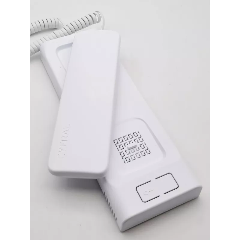 CYFRAL BALTIC 5P Blanco Auricular de portero automático de 4,5,6 hilos