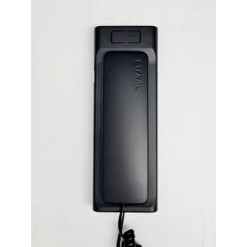 CYFRAL Baltic 5P Negro Auricular de portero automático de 4,5,6 hilos
