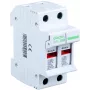 VCX Pro Base portafusibles 2 polos 32A 400V AC 10x38mm carril DIN