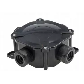 PAWBOL A.0035C caja hermética de superficie PG16, IP67 (5x4mm²), negra